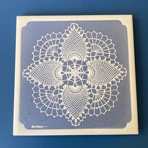 Besheer Art Tile Heirloom Lace, Collectible